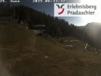 Archiv Foto Webcam Bergstation Pradaschier 07:00