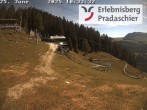Archiv Foto Webcam Bergstation Pradaschier 09:00