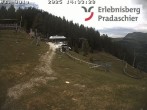Archiv Foto Webcam Bergstation Pradaschier 13:00