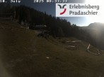 Archiv Foto Webcam Bergstation Pradaschier 07:00