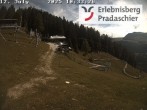 Archiv Foto Webcam Bergstation Pradaschier 09:00