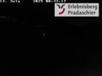 Archiv Foto Webcam Bergstation Pradaschier 23:00
