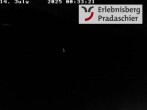 Archiv Foto Webcam Bergstation Pradaschier 23:00