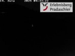 Archiv Foto Webcam Bergstation Pradaschier 03:00