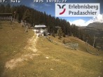 Archiv Foto Webcam Bergstation Pradaschier 13:00