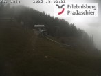 Archiv Foto Webcam Bergstation Pradaschier 09:00