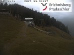 Archiv Foto Webcam Bergstation Pradaschier 19:00