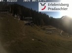 Archiv Foto Webcam Bergstation Pradaschier 07:00