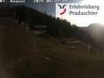 Archiv Foto Webcam Bergstation Pradaschier 07:00