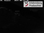 Archiv Foto Webcam Bergstation Pradaschier 23:00