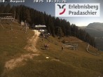 Archiv Foto Webcam Bergstation Pradaschier 09:00