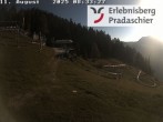 Archiv Foto Webcam Bergstation Pradaschier 07:00