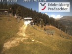 Archiv Foto Webcam Bergstation Pradaschier 13:00