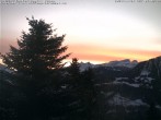 Archiv Foto Webcam Chalet Sybil (1360m), Leysin 06:00