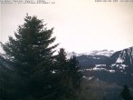 Archiv Foto Webcam Chalet Sybil (1360m), Leysin 17:00