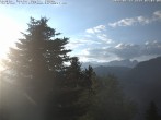 Archiv Foto Webcam Chalet Sybil (1360m), Leysin 06:00