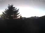 Archiv Foto Webcam Chalet Sybil (1360m), Leysin 05:00