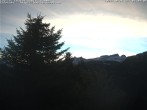 Archiv Foto Webcam Chalet Sybil (1360m), Leysin 06:00