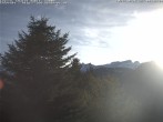 Archiv Foto Webcam Chalet Sybil (1360m), Leysin 07:00
