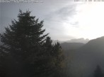 Archiv Foto Webcam Chalet Sybil (1360m), Leysin 08:00