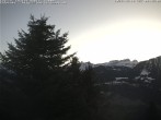 Archiv Foto Webcam Chalet Sybil (1360m), Leysin 07:00