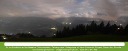 Archived image Webcam Granpanorama Wellness Hotel Sambergerhof 23:00