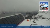 Archived image Webcam Bettmeralp: Bergstation Wurzenbord 12:00