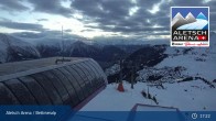 Archived image Webcam Bettmeralp: Bergstation Wurzenbord 16:00