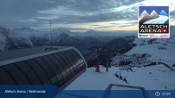 Archiv Foto Webcam Bettmeralp - Bergstation Wurzenbord 02:00