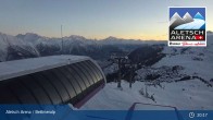 Archived image Webcam Bettmeralp: Bergstation Wurzenbord 04:00
