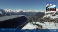 Archiv Foto Webcam Bettmeralp - Bergstation Wurzenbord 08:00
