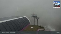 Archived image Webcam Bettmeralp: Bergstation Wurzenbord 14:00