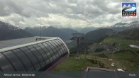 Archiv Foto Webcam Bettmeralp - Bergstation Wurzenbord 14:00