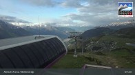 Archived image Webcam Bettmeralp: Bergstation Wurzenbord 06:00