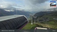 Archived image Webcam Bettmeralp: Bergstation Wurzenbord 07:00