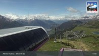Archived image Webcam Bettmeralp: Bergstation Wurzenbord 10:00