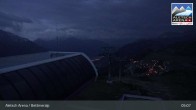 Archived image Webcam Bettmeralp: Bergstation Wurzenbord 04:00