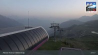 Archiv Foto Webcam Bettmeralp - Bergstation Wurzenbord 02:00