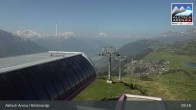 Archiv Foto Webcam Bettmeralp - Bergstation Wurzenbord 08:00