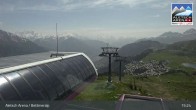 Archiv Foto Webcam Bettmeralp - Bergstation Wurzenbord 14:00
