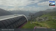Archiv Foto Webcam Bettmeralp - Bergstation Wurzenbord 10:00
