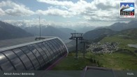 Archived image Webcam Bettmeralp: Bergstation Wurzenbord 14:00