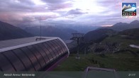 Archiv Foto Webcam Bettmeralp - Bergstation Wurzenbord 02:00