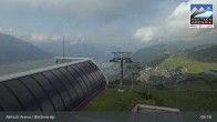 Archived image Webcam Bettmeralp: Bergstation Wurzenbord 08:00