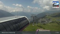 Archived image Webcam Bettmeralp: Bergstation Wurzenbord 10:00