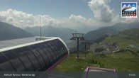 Archived image Webcam Bettmeralp: Bergstation Wurzenbord 12:00