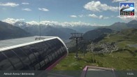 Archiv Foto Webcam Bettmeralp - Bergstation Wurzenbord 12:00