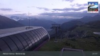 Archiv Foto Webcam Bettmeralp - Bergstation Wurzenbord 02:00