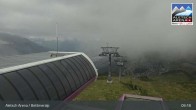 Archiv Foto Webcam Bettmeralp - Bergstation Wurzenbord 08:00