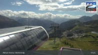 Archiv Foto Webcam Bettmeralp - Bergstation Wurzenbord 14:00